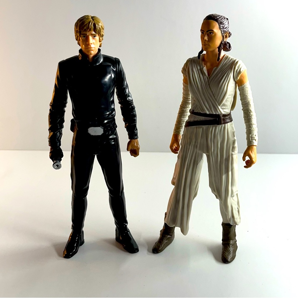 Star Wars 6” Collectible Action Figures Pair of 2 By Hasbro